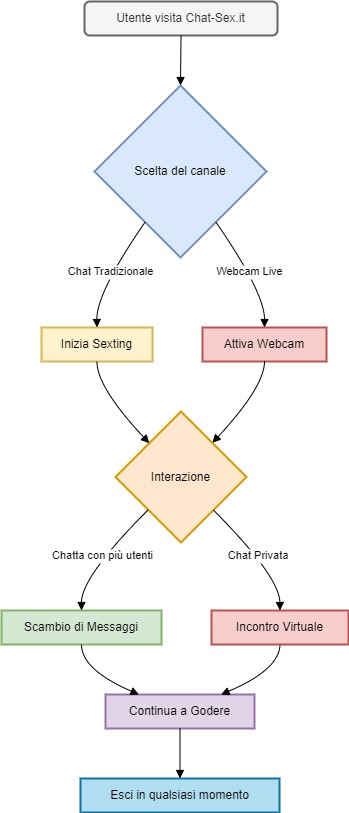 Diagramma di Flusso sull'Esperienza Utente